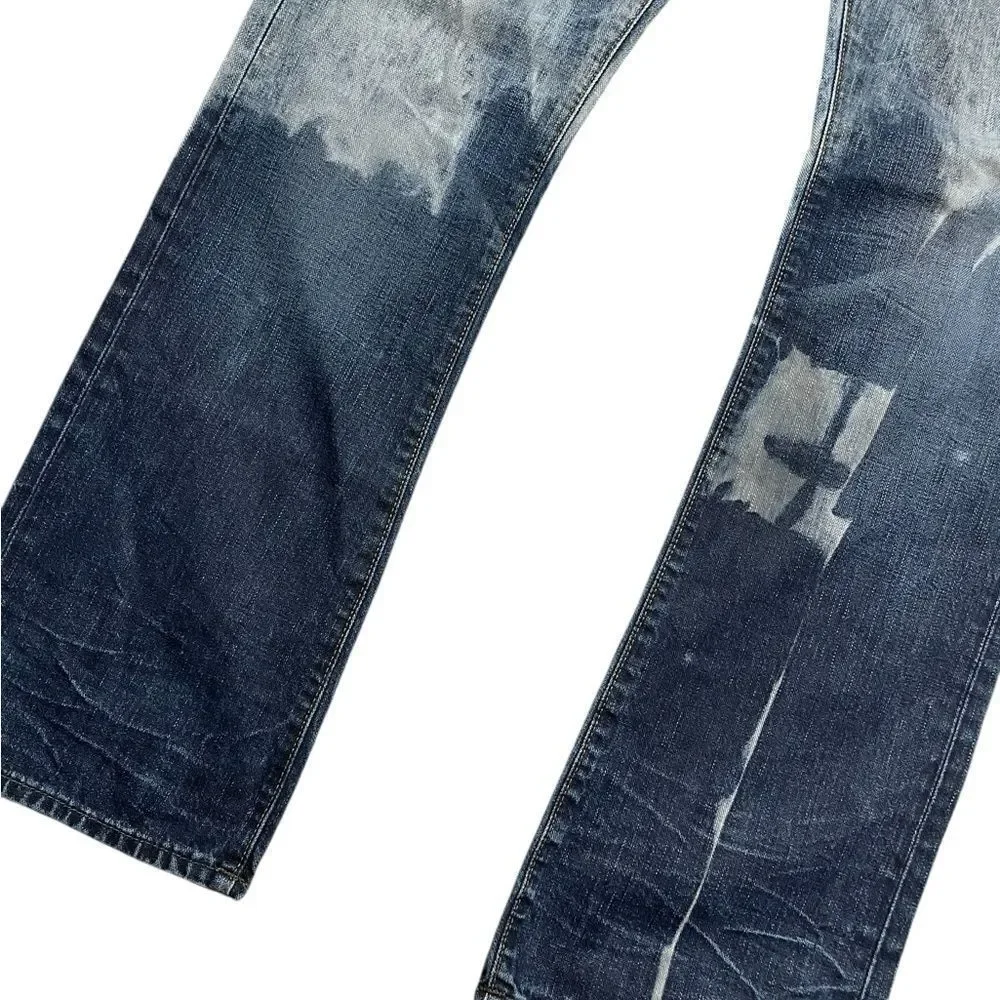 TRUE RELIGION Ricky Acid Wash Jeans Size 31
